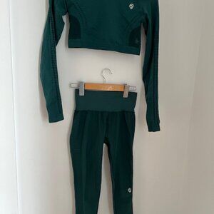 OceanApart Bridge Set Deluxe – Deep Green (Size XS)